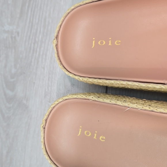 Joie Women Boho Hobo Espadrille Platform Woven Design Sandals Shoes Sz 9.5M - Picture 4 of 12